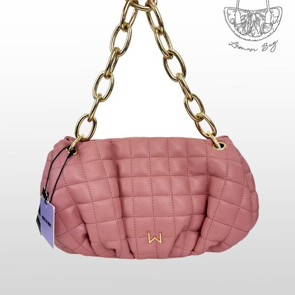 House of Want / We Stroll / Crossbody Shoulder Bag / Dust Rose Pink